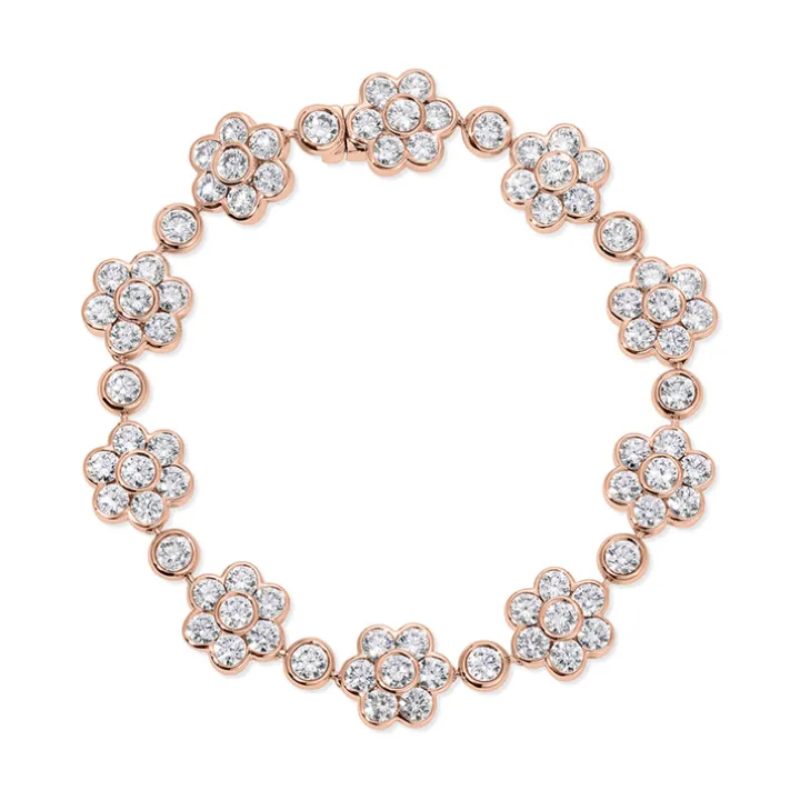 Diamond Bloom Bracelet