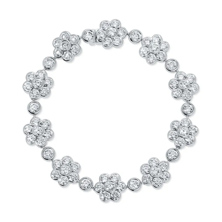Diamond Bloom Bracelet