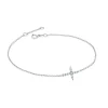 Diamond Cross Bracelet
