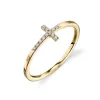 Diamond Cross Ring