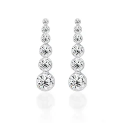 Diamond Drop Earrings