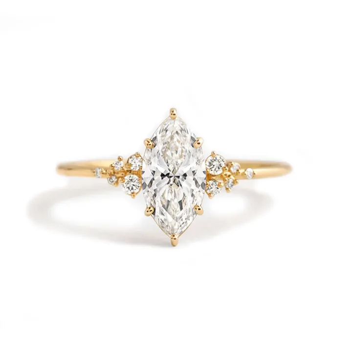 Diamond Frost Engagement Ring