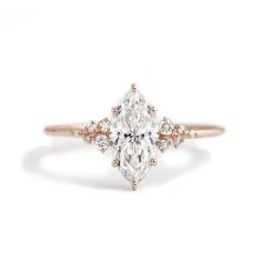Diamond Frost Engagement Ring