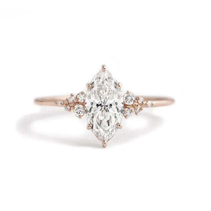 Diamond Frost Engagement Ring