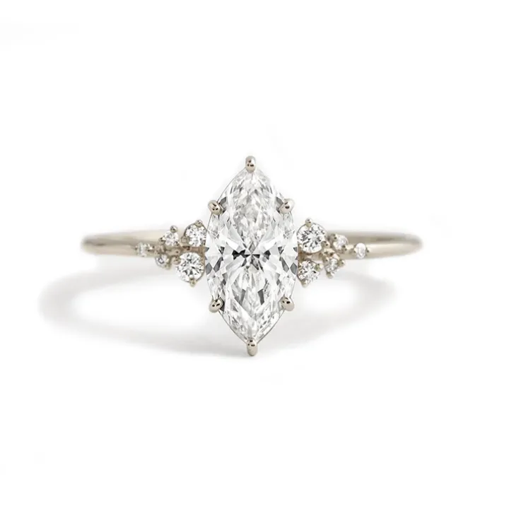 Diamond Frost Engagement Ring