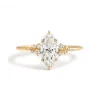 Diamond Frost Lab Grown Engagement Ring