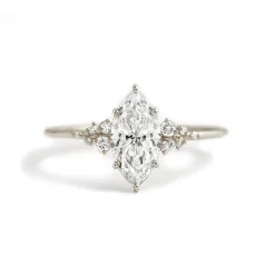 Diamond Frost Lab Grown Engagement Ring