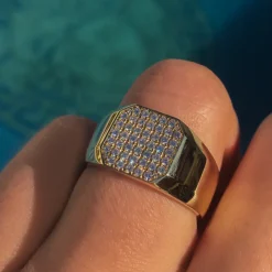 Diamond Godfather Ring