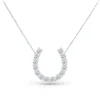 Diamond Horseshoe Necklace