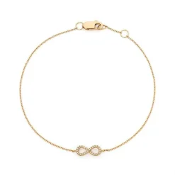 Diamond Infinity Bracelet