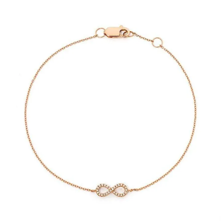 Diamond Infinity Bracelet