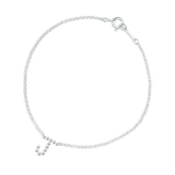 Diamond Initial Bracelet