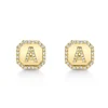 Diamond Initial Cufflinks