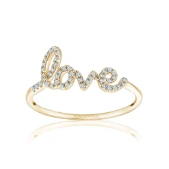 Diamond Love Ring