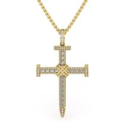 Diamond Nail Cross