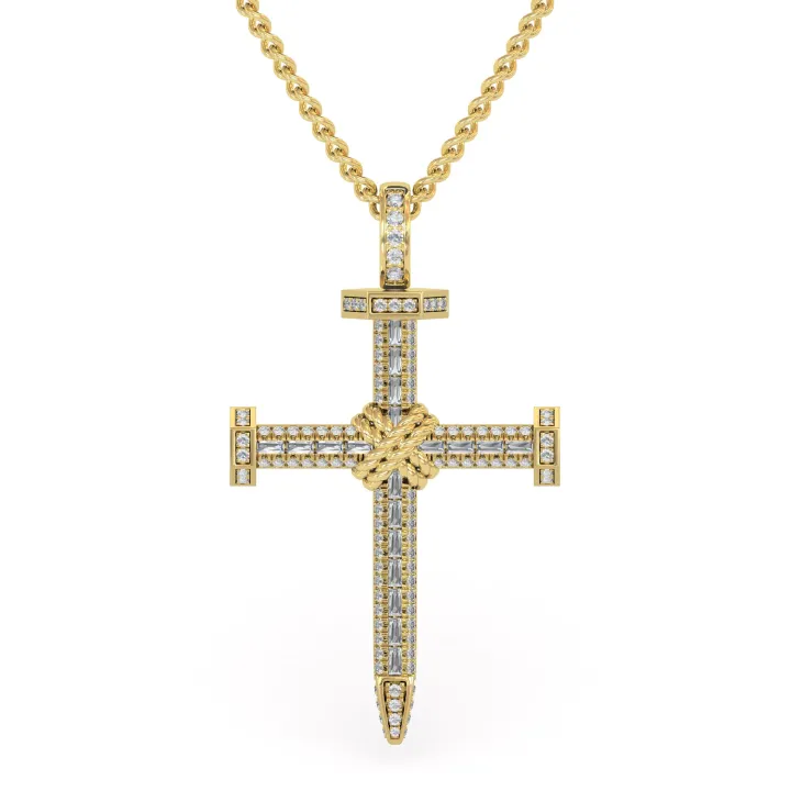Diamond Nail Cross