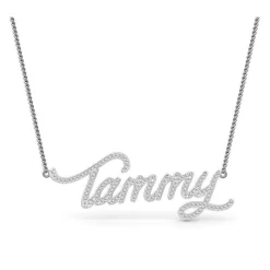 Diamond Name Necklace