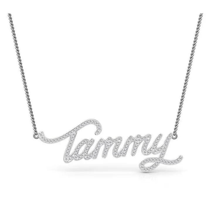 Diamond Name Necklace