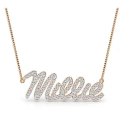 Diamond Name Necklace