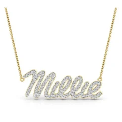 Diamond Name Necklace