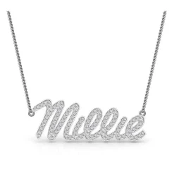 Diamond Name Necklace