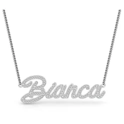 Diamond Name Necklace