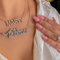 Diamond Name Necklace