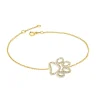 Diamond Paw Print Bracelet
