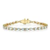 Diamond Pear Cut Bracelet