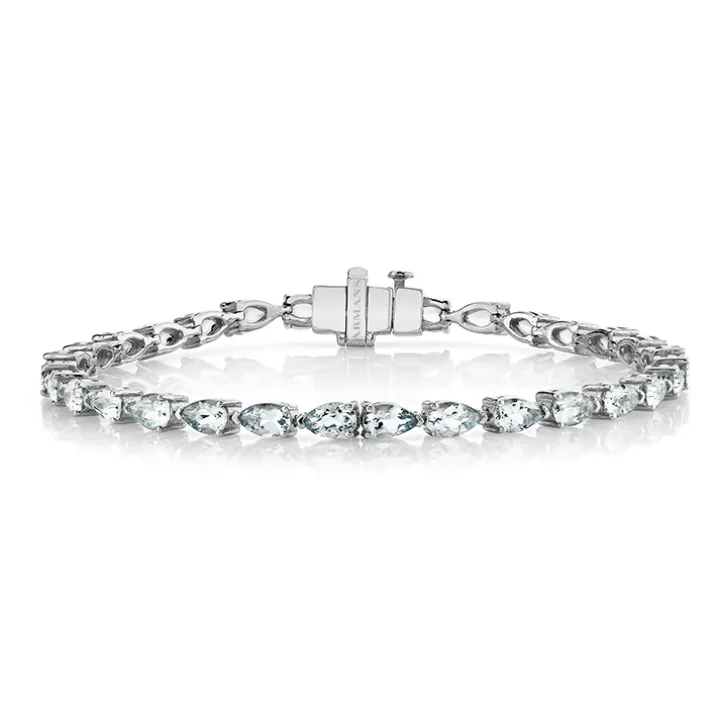 Diamond Pear Cut Bracelet
