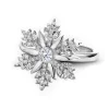 Diamond Snowflake Ring