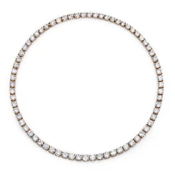 Diamond Tennis Choker Necklace