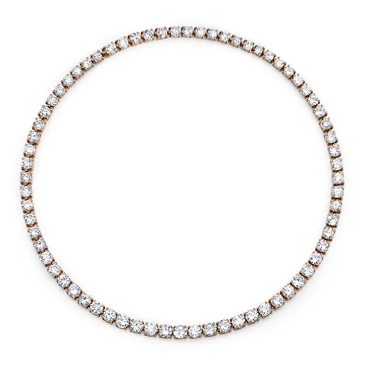 Diamond Tennis Choker Necklace