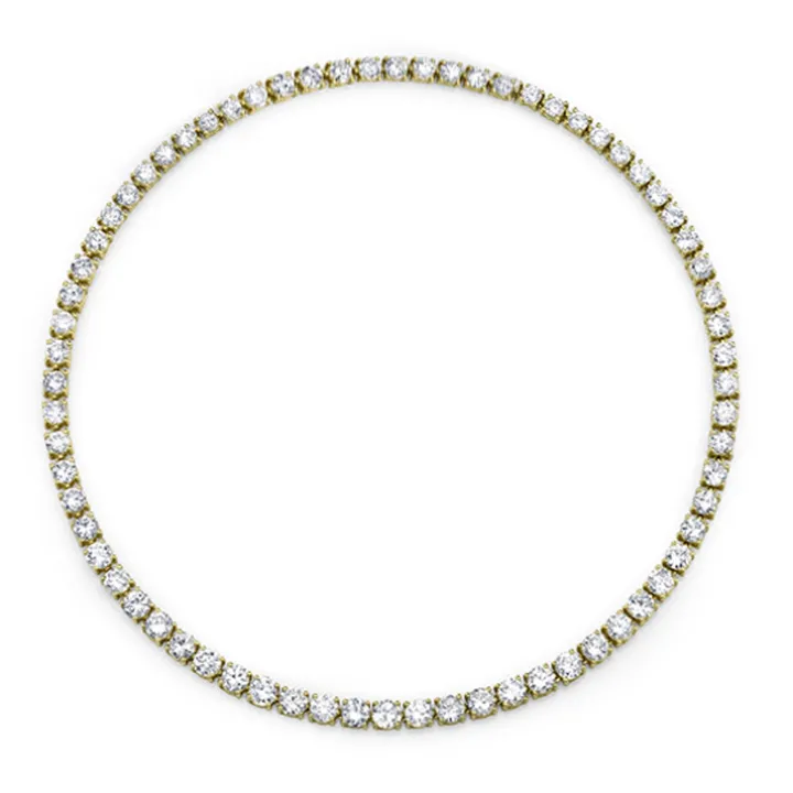 Diamond Tennis Choker Necklace