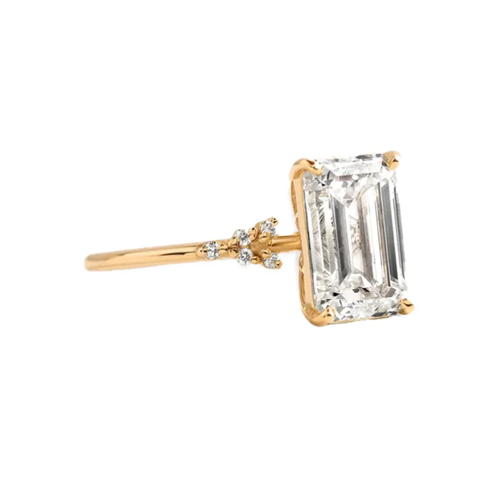 Eden Emerald Engagement Ring