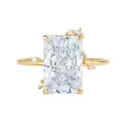 Elena Radiant Diamond Engagement Ring