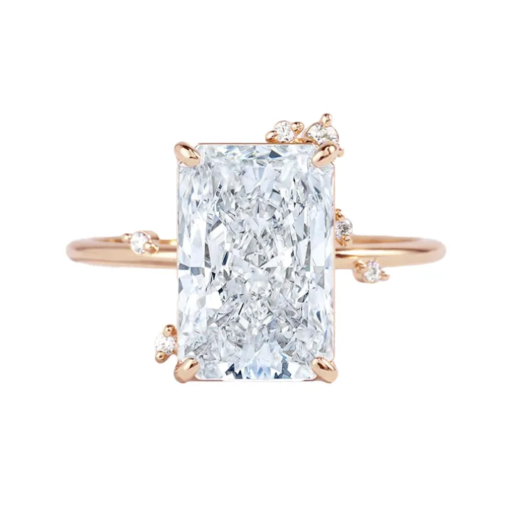 Elena Radiant Diamond Engagement Ring