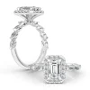 Elly Emerald Engagement Ring