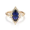 Eloise Lab Grown Blue Sapphire Engagement Ring