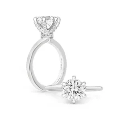 Eloise Round Diamond Engagement Ring