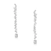 Emerald Diamond Drop Earrings