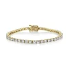 Emerald Diamond Tennis Bracelet