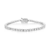 Emerald Lab Grown Diamond Tennis Bracelet