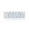 Emerald Wedding Band