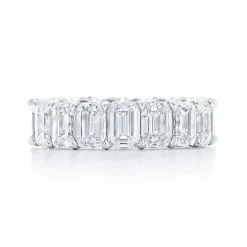 Emerald Wedding Band