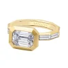 Emmaline Emerald Engagement Ring