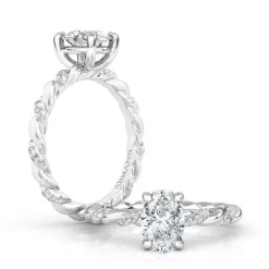 Entangled Engagement Ring