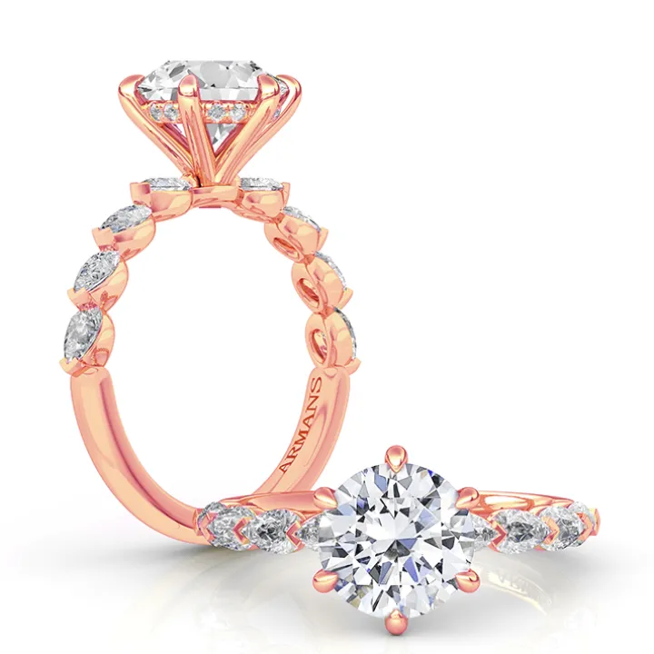 Fireball Engagement Ring