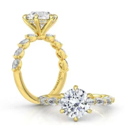 Fireball Lab Grown Engagement Ring