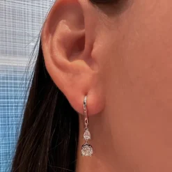 Georgia Diamond Drop Earrings